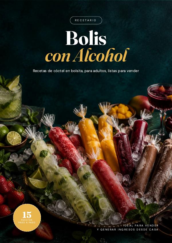 Portada de Bolis con Alcohol Solo para adultos